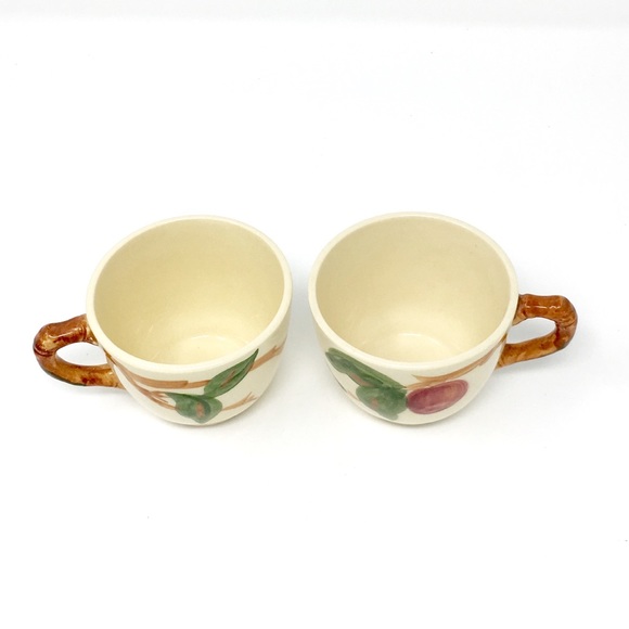 2 VTG Franciscan Ware Apple Tea Coffee Cup - Picture 2 of 8